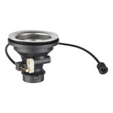 Expert Homewares Deso 250mm Single Stainless Steel Kitchen Sink with Button-controlled Basket Waste
