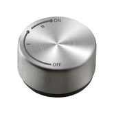 Expert Homewares Deso 250mm Single Stainless Steel Kitchen Sink with Button-controlled Basket Waste