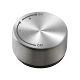Expert Homewares Deso 250mm Single Stainless Steel Kitchen Sink with Button-controlled Basket Waste