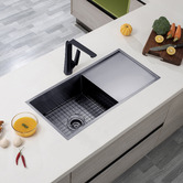 Expert Homewares 960mm Single Kitchen Sink with Drainer