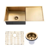 Expert Homewares 960mm Single Kitchen Sink with Drainer