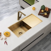 Expert Homewares 960mm Single Kitchen Sink with Drainer