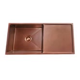 Expert Homewares Deso 960mm Single Kitchen Sink with Drainer