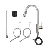Expert Homewares Rohan Gooseneck Pull-Out Kitchen Sink Mixer