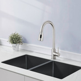 Expert Homewares Alastair Gooseneck Pull-Out Kitchen Sink Mixer