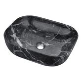 Expert Homewares Ascott 485mm Rectangular Marble look Ceramic Basin