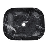 Expert Homewares Ascott 485mm Rectangular Marble look Ceramic Basin