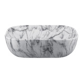 Expert Homewares Ascot White 485mm Rectangular Ceramic Basin