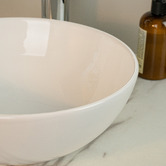 Expert Homewares 28cm Above Counter Round Ceramic Basin