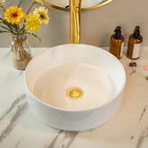 Expert Homewares Rhonda 350mm Above Counter Round Ceramic Basin