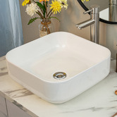 Expert Homewares Softy 38mm Square Ceramic Basin