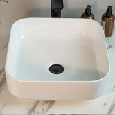 Expert Homewares Softy 38mm Square Ceramic Basin