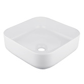 Expert Homewares Softy 38mm Square Ceramic Basin