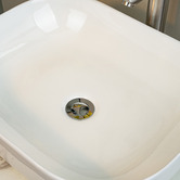 Expert Homewares Arlo 500mm Gloss White Rectangular Ceramic Above Counter Basin