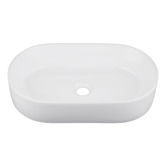 Expert Homewares Cammie 530mm Above Counter Oval Ceramic Basin