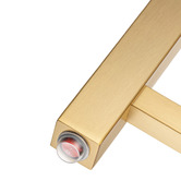 Expert Homewares Square 500 x 520mm Stainless Steel Heated Towel Rail