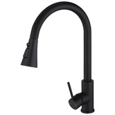 Expert Homewares Frederick Gooseneck Pull-Out Kitchen Sink Mixer