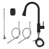 Expert Homewares Rohan Gooseneck Pull-Out Kitchen Sink Mixer