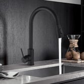 Expert Homewares Rohan Flared Gooseneck Pull-Out Kitchen Sink Mixer