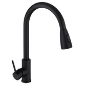 Expert Homewares Rohan Flared Gooseneck Pull-Out Kitchen Sink Mixer