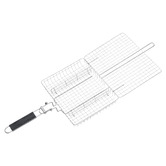 Expert Homewares Pauly Rectangular Stainless Steel Grill Basket