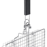 Expert Homewares Pauly Rectangular Stainless Steel Grill Basket