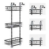 Expert Homewares 3 Tier Eredar Steel Shower Caddy