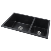 Expert Homewares Whittle Granite Double Kitchen Sink