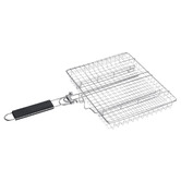 Expert Homewares Pauly Rectangular Stainless Steel Grill Basket