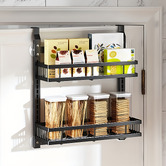 Expert Homewares 2 Tier Grayson Steel Over-the-Door Shower Caddy