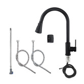 Expert Homewares Frederick Gooseneck Pull-Out Kitchen Sink Mixer