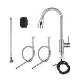 Expert Homewares Alastair Gooseneck Pull-Out Kitchen Sink Mixer