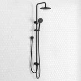 Expert Homewares Finn Round Thick Waterfall Twin Rail Shower