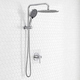 Expert Homewares Jagael Short Twin Shower Mixer Set