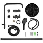 Expert Homewares Millie Round Twin Shower