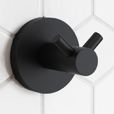 Expert Homewares Euro Wall Mounted Double Robe Hook