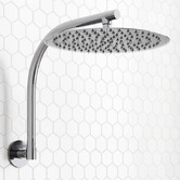 Expert Homewares Euro 300mm Chrome Swivel Shower Arm &amp; Head