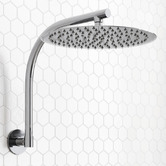 Expert Homewares Euro 300mm Chrome Swivel Shower Arm &amp; Head