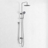 Expert Homewares Finn Round Thick Waterfall Twin Rail Shower