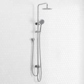 Expert Homewares Finn Round Thin Twin Rail Shower