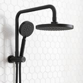 Expert Homewares Euro 200mm 4 Function Short Twin Shower