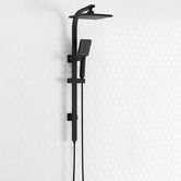 Expert Homewares Ace Black Twin Shower