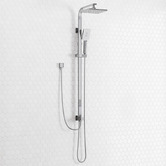 Expert Homewares Finn Chrome Twin Shower