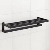 Expert Homewares Omar 600mm Stainless Steel Double Towel Holder