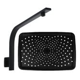 Expert Homewares Ottimo 300mm Swivel Rectangular Shower Arm &amp; Head