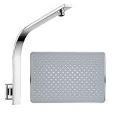 Expert Homewares Ottimo 280mm Rectangular Waterfall Shower Arm &amp; Head