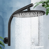 Expert Homewares Koora 255mm Swivel Shower Arm &amp; Head