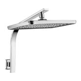 Expert Homewares Ottimo 300mm Swivel Rectangular Shower Arm &amp; Head