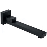 Expert Homewares Square Matte Black Shower Bathroom Basics Package