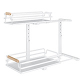 Expert Homewares Denuvo 2 Tier Slide-Out Under Sink Organiser